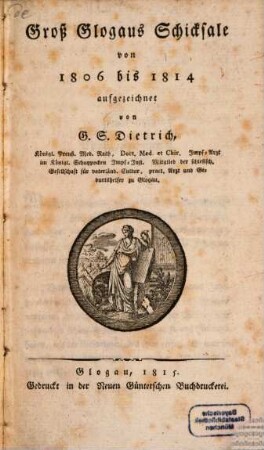 Groß-Glogaus Schicksale von 1806 - 1814