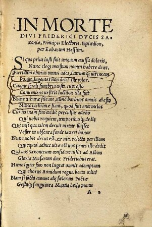 Illustrium ac clarorum aliquot virorum memoriae scripta epicedia