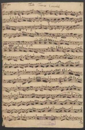 Flauto traverso concertato