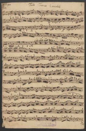 Flauto traverso concertato