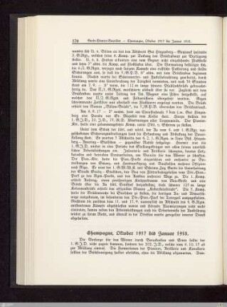 Champagne - Oktober 1917 bis Januar 1918