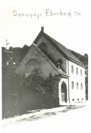 Eberbach, HD; Synagoge, Außenansicht
