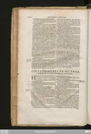 [XI.] Loci Communes Ex Secunda Parte Catecheseos Petiti.