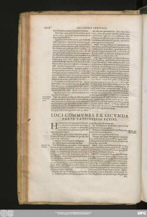 [XI.] Loci Communes Ex Secunda Parte Catecheseos Petiti.