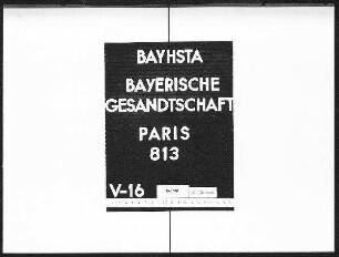 Audienzen des diplomatischen Korps in Paris bei durchreisenden Fürstlichkeiten