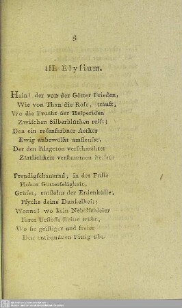 III. Elysium