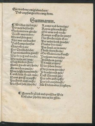 Summarum.