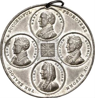 Halliday, Thomas: Vier Protagonisten der ersten Reform Bill von 1832
