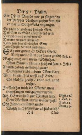Der 51. Psalm. - Der 60. Psalm.