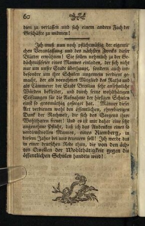 Ich muß nun ...