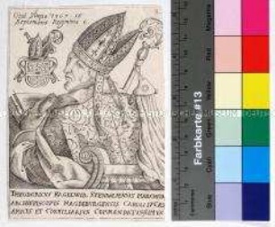 Porträt des Erzbischofs von Magdeburg Dietrich von Portitz genannt Kagelwit