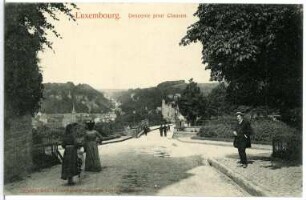 Luxemburg. Descente pour Clausen