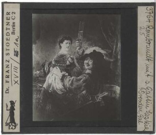 Rembrandt, Selbstbildnis mit Saskia im Gleichnis vom verlorenen Sohn (Dresden GAM 1559)