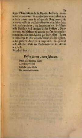 La Vérité Et L'Innocence Victorieuses De L'Erreur Et De La Calomnie : Lettre A Un Ami Sur La Réalité Du Projet De Bourg-Fontaine, 1