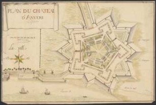Plan du Chateau d'Anvers
