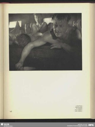 in der Sauna