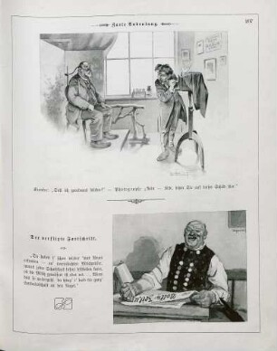 "Zarte Andeutung" "Der verflixte Fortschritt"