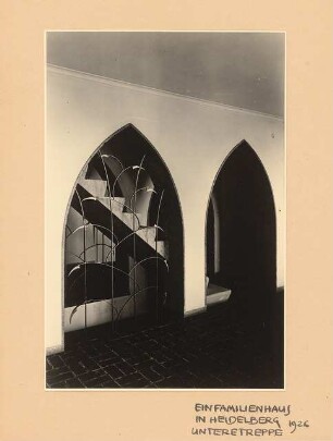 Haus Schnerler, Heidelberg: Untertreppe