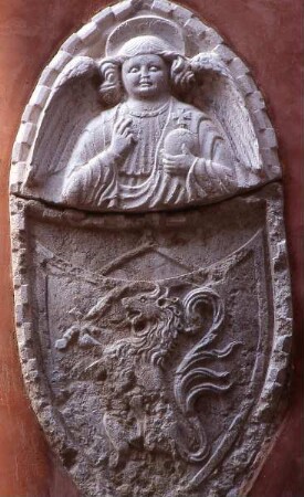 Venedig - Historisches Relief : Historisches Relief an einem Haus. Aufgenommen im Zentrum von Venedig ca. 2001