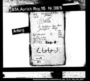 Der Amtsdiener bei dem Amt Jemgum