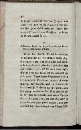 9. Exdirector Reubel beraubt dem Directorial-Pallast seiner Schätze.