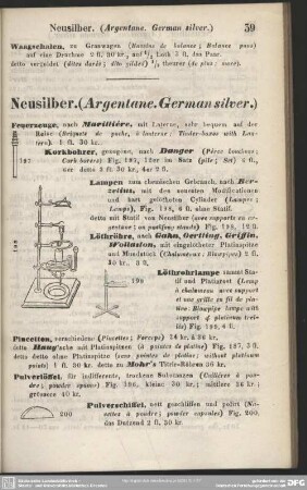 Neusilber. (Argentane. German silver.)