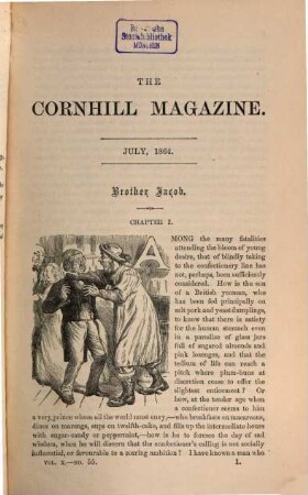 The Cornhill magazine. 10,1. 1864