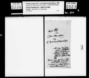 Bemühungen der Erben Johann Werners, ehemals Altarist zu Monreal, um die von Graf Kuno von Virneburg verschriebene Rente zu Mertloch, auch Streitigkeiten der Erben Graf Kunos von Virneburg mit dem Erzbischof von Trier um die Jurisdiktionsrechte zu Mertloch.