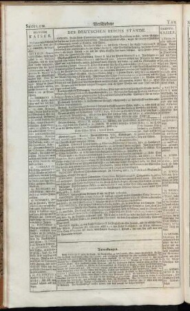 Tab. XIII. Verschiedene Kaiser. Seculum XIII.