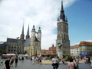 Halle: Marktplatz