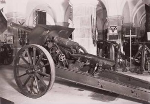 10,5cm-Kanone (m. Rohrzerspringer) der polnischen Armee : Schneider-Creusot, Frankreich