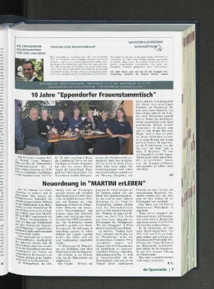Neuordnung in "MARTINI erLEBEN"