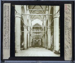 Venedig, SS. Giovanni e Paolo (San Zanipolo) : Gesamtansicht innen gegen Osten
