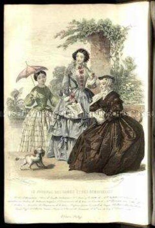 Modezeitschrift für Damen. Jahrgang 1853, Juli bis Dezember