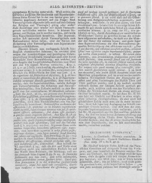 Plato: Platonis Convivium. Bearb. v. W. Dindorf. Leipzig: Cnobloch 1823