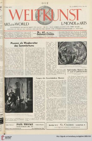 Nr. 21 (26. Mai)
