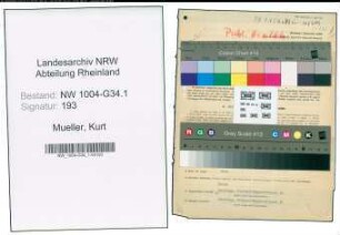 Entnazifizierung Kurt Mueller , geb. 16.08.1909 (Zahnarzt)