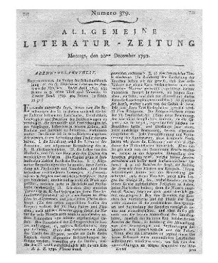 Hildebrandt, F.: Lehrbuch der Anatomie des Menschen. Bd. 1-2. Braunschweig: Schulbuchhandlung 1789