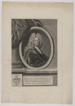 Bildnis des Christoph Rudolph Heydenreich