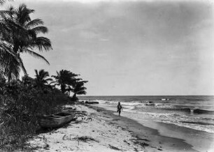 Strand bei Bata : Am Strand bei Bata.