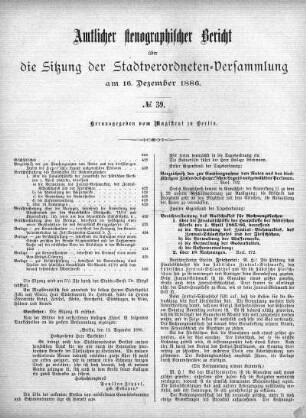 No 39, 16. Dezember 1886