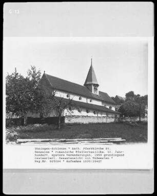 Katholische Pfarr- und Wallfahrtskirche Sankt Maria und Sankt Genesius