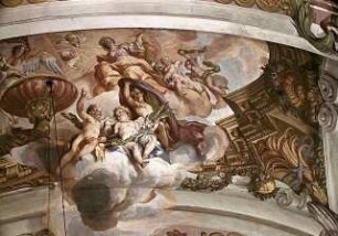 Personifikationen der streitenden und der triumphierenden Kirche
