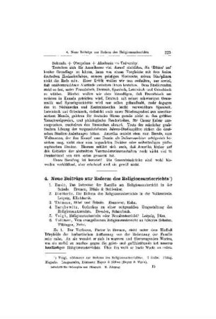 Neue Beiträge zur Reform des Religionsunterrichts