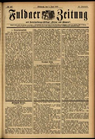 Ausgabe vom Mittwoch, den 05. Juni 1895.