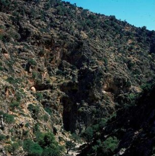 Einsiedlerschlucht, Akrotiri (Kreta) : Akrotiri (Kreta), Einsiedlerschlucht beim Höhlenkloster Katholiko