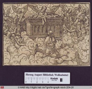 Das fünfte Siegel aus der Offenbarung des Johannes, die Seelen der Märtyrer (Offenb. 6, 9).
