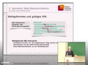 XML und XML-Schema (Teil 2)