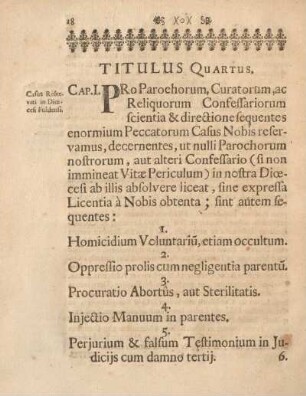 Titulus quartus.