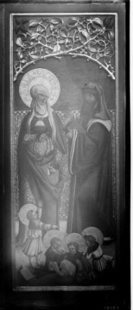 Kloster Lichtental Fürstenkapelle Annenaltar Flügel innen Heilige Sippe (um 1503)